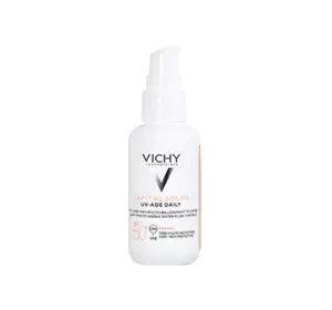 VICHY CAPITAL SOLEIL UV-AGE DAILY FLUID ТОНУЮЧИЙ ФЛЮІД ПРОТИ СТАРІННЯ ШКІРИ SPF50+ 40МЛ