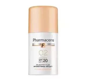 PHARMACERIS F COVERAGE CORRECTION ЛЕГКИЙ ИНТЕНСИВНО КРОЮЩИЙ ФЛЮИД SPF 20 02 SAND 30МЛ