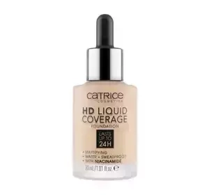 CATRICE HD LIQUID ЖИДКИЙ МАСКИРУЮЩИЙ ТОНАЛЬНЫЙ КРЕМ LIGHT 010 30МЛ