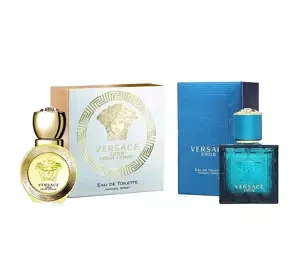 VERSACE EROS POUR FEMME ТУАЛЕТНАЯ ВОДА 30МЛ + VERSACE EROS ТУАЛЕТНАЯ ВОДА 30МЛ