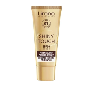 Lirene Shiny Touch криючий тональний крем SPF30 01 Ivory 30 мл