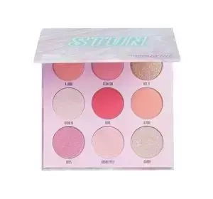MAKEUP OBSESSION ПАЛЕТКА ТІНЕЙ ДЛЯ ПОВІК STUN 9x1,5Г