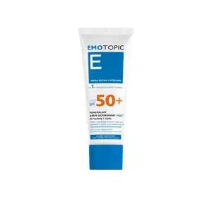 EMOTOPIC МИНЕРАЛЬНЫЙ ЗАЩИТНЫЙ КРЕМ ДЛЯ ЛИЦА SPF50+ 75 МЛ
