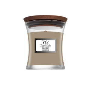 Woodwick Small Jar Candle ароматическая свеча Cashmere 85 г