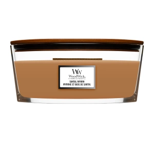Woodwick Elipse Jar Candle ароматическая свеча Santal Myrrh 453,6 г