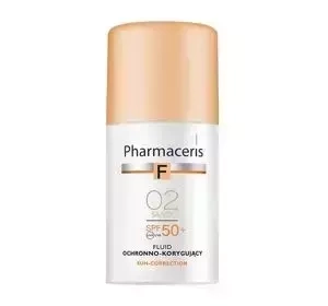 PHARMACERIS F SUN CORRECTION ЗАЩИТНАЯ КОРРЕКТИРУЮЩАЯ ОСНОВА SPF 50+ 02 SAND 30МЛ