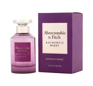 ABERCROMBIE & FITCH AUTHENTIC NIGHT WOMAN ПАРФУМОВАНА ВОДА 100МЛ