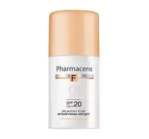PHARMACERIS F COVERAGE CORRECTION ЛЕГКИЙ ИНТЕНСИВНО КРОЮЩИЙ ФЛЮИД SPF 20 01 IVORY 30МЛ