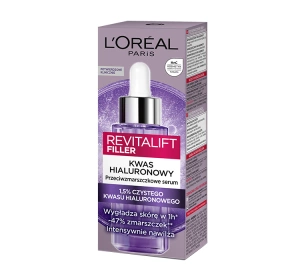 LOREAL REVITALIFT FILLER СЫВОРОТКА ПРОТИВ МОРЩИН С ГИАЛУРОНОВОЙ КИСЛОТОЙ 30 МЛ