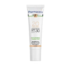 Pharmaceris F Matt Mineral Correction SPF30 мінеральний матуючий флюїд 20 natural 30мл