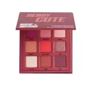 MAKEUP OBSESSION ПАЛЕТКА ТІНЕЙ ДЛЯ ПОВІК BERRY CUTE 9x0,38Г
