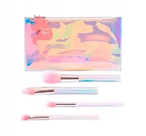 I HEART REVOLUTION UNICORN HEART НАБОР КИСТЕЙ ДЛЯ МАКИЯЖА