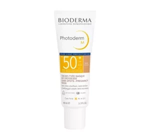 Bioderma Photoderm M захисний крем для вирівнювання кольору SPF50+ Golden 40мл
