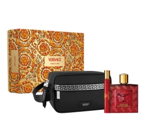 VERSACE EROS FLAME ПАРФЮМИРОВАННАЯ ВОДА 100МЛ + 10МЛ + КОСМЕТИЧКА