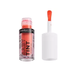 RELOVE BABY TINT МІНІ ПОМАДА ДЛЯ ГУБ І РУМ'ЯНА ДЛЯ ЩІК CORAL 1,4МЛ