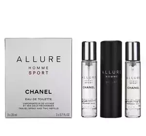 CHANEL ALLURE HOMME SPORT ТУАЛЕТНАЯ ВОДА 3 X 20МЛ