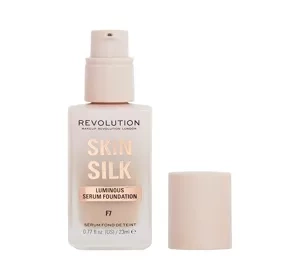 MAKEUP REVOLUTION SKIN SILK SERUM FOUNDATION ТОНАЛЬНИЙ КРЕМ СИРОВАТКА ДЛЯ ОБЛИЧЧЯ F7 23МЛ