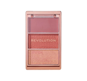 Makeup Revolution Icon Blush палитра румян Aura Points Rose 9,8г