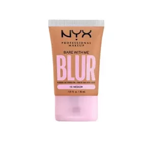 NYX PROFESSIONAL BARE WITH ME BLUR TINT FOUNDATION ОСВЕТЛЯЮЩИЙ ТОНАЛЬНЫЙ КРЕМ 10 MEDIUM 30МЛ