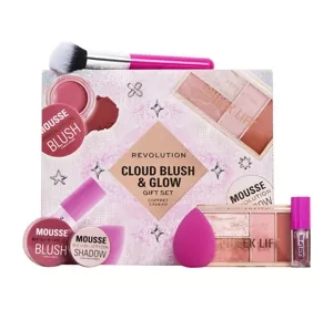 Makeup Revolution Cloud Blush & Glow набор косметики для макияжа