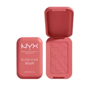 NYX PROFESSIONAL MAKEUP BUTTERMELT КОМПАКТНІ РУМ'ЯНА ДЛЯ ЩІК 09 FEELING BUTTA 5Г
