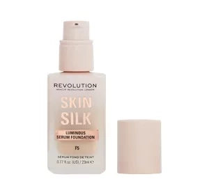 MAKEUP REVOLUTION SKIN SILK SERUM FOUNDATION ТОНАЛЬНИЙ КРЕМ СИРОВАТКА ДЛЯ ОБЛИЧЧЯ F5 23МЛ