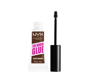 NYX PROFESSIONAL MAKEUP THE BROW GLUE INSTANT BROW STYLER ГЕЛЬ ДЛЯ УКЛАДКИ БРОВЕЙ 04 DARK BROWN 5Г