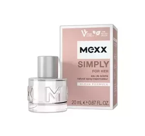 MEXX SIMPLY FOR HER ТУАЛЕТНАЯ ВОДА 20МЛ