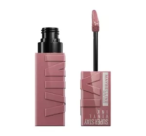 MAYBELLINE SUPERSTAY VINYL INK ВИНИЛОВАЯ ПОМАДА ДЛЯ ГУБ 110 AWESTRUCK 4,2МЛ
