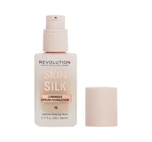 MAKEUP REVOLUTION SKIN SILK SERUM FOUNDATION ТОНАЛЬНИЙ КРЕМ СИРОВАТКА ДЛЯ ОБЛИЧЧЯ F6 23МЛ