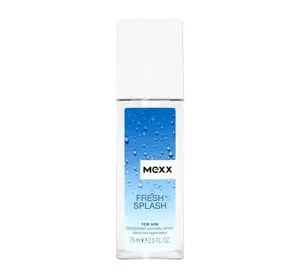 MEXX FRESH SPLASH FOR HIM ДЕЗОДОРАНТ NATURAL SPRAY 75МЛ