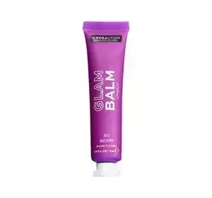 RELOVE GLAM BALM БАЛЬЗАМ ДЛЯ ГУБ SO BERRY 15МЛ