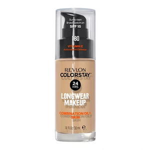 REVLON COLORSTAY ТОНАЛЬНИЙ ЗАСІБ З ВІТАМІНОМ E ДЛЯ ЖИРНОЇ ШКІРИ 180 SAND BEIGE 30МЛ